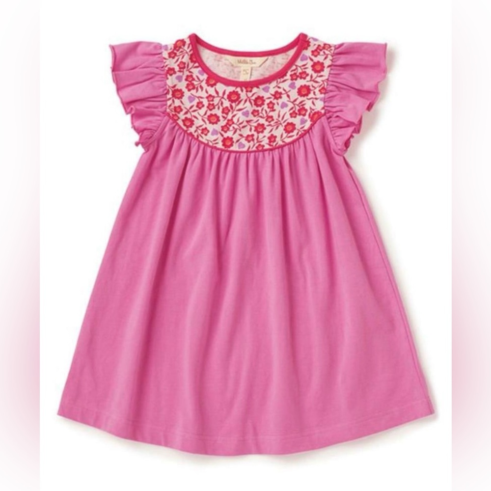 Matilda Jane LOVE ALWAYS PEARL Dress 2T Pink Knit Girl's NWT